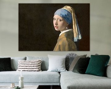 The girl with the pearl (landscape) by Marieke met een twist