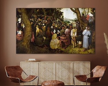 Le Sermon de saint Jean-Baptiste, Pieter Bruegel l'Ancien