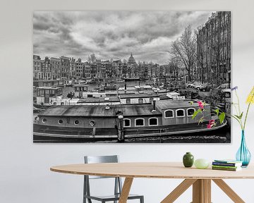 Kromme Waal und Waalseilandgracht in Amsterdam. von Don Fonzarelli