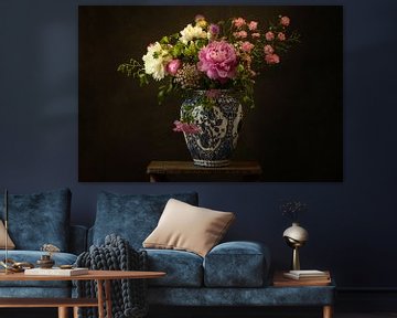 Dutch Glorious ||| vase à fleurs ||| Nature morte sur Rita Kuenen