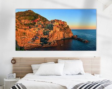 Manarola, Cinque Terre, Italië van Henk Meijer Photography
