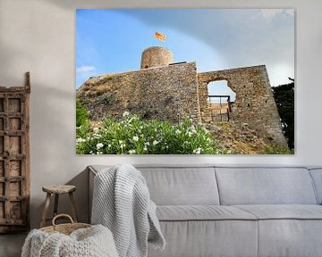 Castell Sant Joan, Blanes sur Maria-Maaike Dijkstra