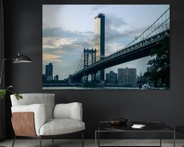 Manhattan Bridge New York van Martin Albers Photography