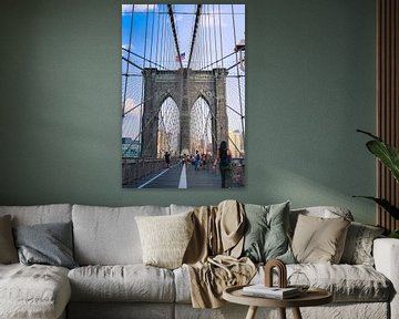 Brooklyn Bridge Manhattan New York city van Martin Albers Photography