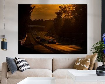 Le Mans 24 Stunden 2019 Sonnenuntergang von Bob Van der Wolf
