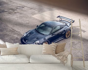 Beautiful Porsche GT2 RS on the Hungaroring Circuit by Bas Fransen