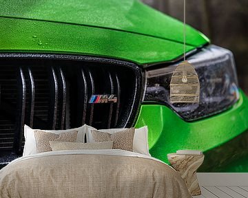 BMW M4 in de regen van Bas Fransen