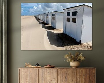 Strandhuisjes op Texel