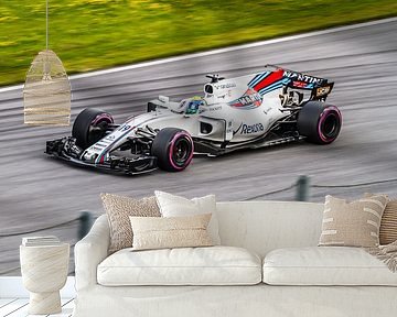 Felipe Masa in action at the Grand Prix of Austria 2017 by Justin Suijk