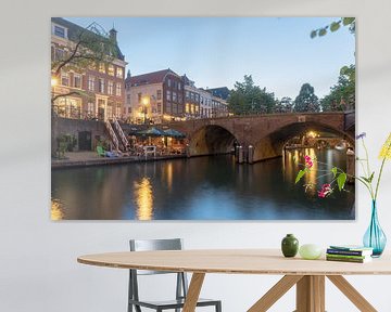 Oudegracht Smeebrug Utrecht van Russcher Tekst & Beeld