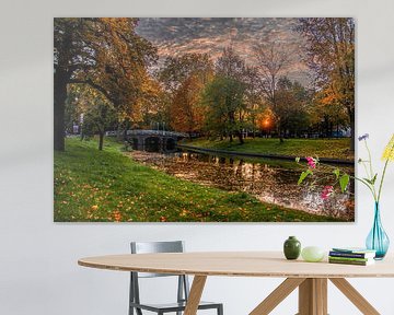 Maliesingel in de herfst van Robin Pics (verliefd op Utrecht)