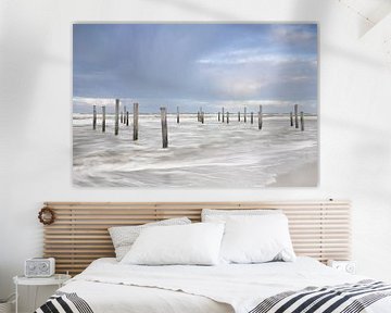 Petten Village ath Sea by Ingrid Van Damme fotografie