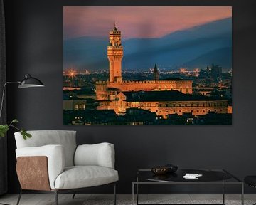 Palazzo Vecchio, Florence, Italië van Henk Meijer Photography