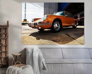 Porsche orange. von Brian Morgan