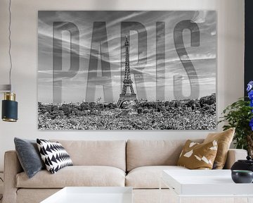 PARIJS Skyline van Melanie Viola