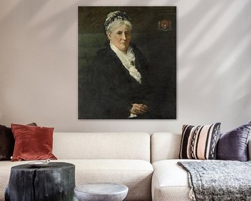 Maria Hermina Heemskerk (1827-1908). Echtgenote van Menno David Graaf van Limburg Stirum, Hendrik Wi
