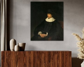 Portret van Constantijn Huygens, Jan Lievens, ca. 1628 - ca. 1629