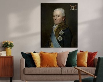 Adriaen Pieter Twent (1745-1816), Graf von Rosenburg. Wasserminister, Innenminister, Sprecher von Kö