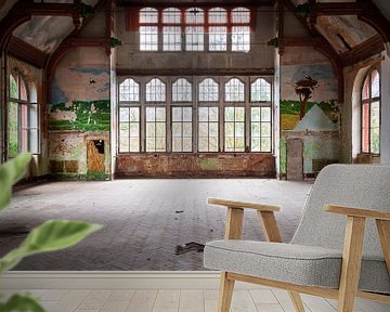 Verlassene Halle in Beelitz. von Roman Robroek – Fotos verlassener Gebäude