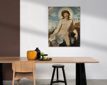 Christus als Mann der Sorgen, Maarten van Heemskerck