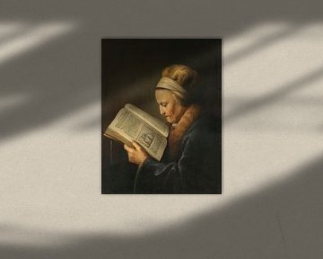 Lesende alte Frau, Gerard Dou, um 1631 - um 1632