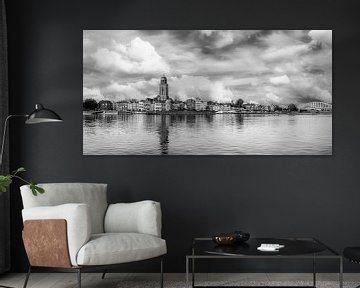 Deventer City View B&W by Robin van den Belt