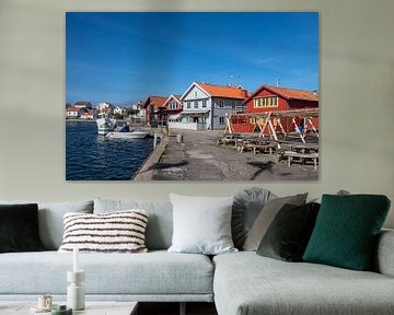 Hafen in Mollösund in Schweden von Rico Ködder