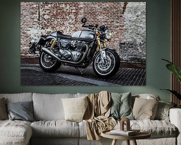 Triumph Thruxton R van Westland Op Wielen