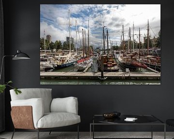 De Veerhaven in het klassieke Scheepvaartkwartier in Rotterdam van MS Fotografie | Marc van der Stelt