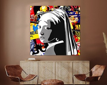 Made in holland - 'Girl with a Pearl' by Jole Art (Annejole Jacobs - de Jongh)