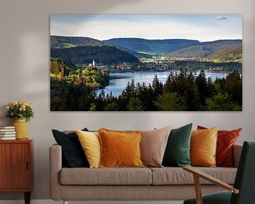 View to the Titisee by Jürgen Wiesler
