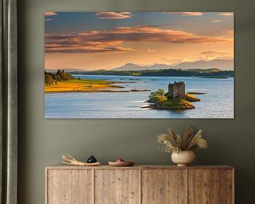 Castle Stalker, Schottland von Henk Meijer Photography