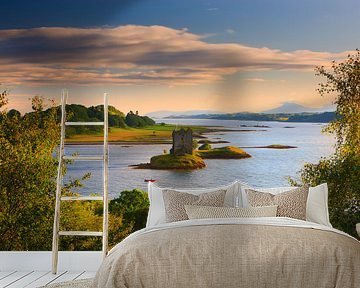 Castle Stalker, Schotland van Henk Meijer Photography