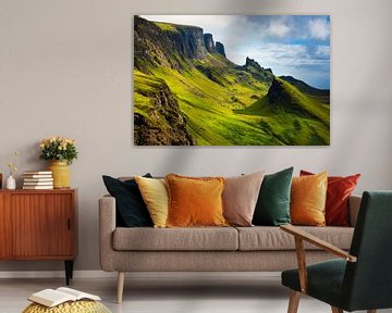 Quiraing, Insel Skye, Schottland von Henk Meijer Photography