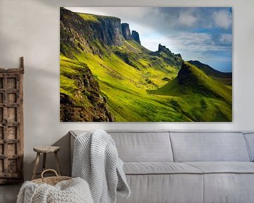 Quiraing, eiland Skye, Schotland van Henk Meijer Photography
