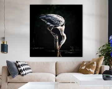 Heron by Jon Geypen