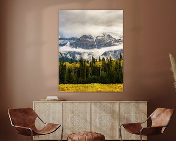 Obscured Mount Robson by Steven Driesen