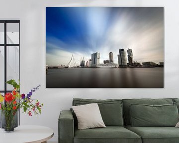 Rotterdam skyline van Jeroen Mikkers