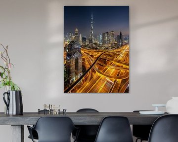 Skyline de Dubaï sur Achim Thomae