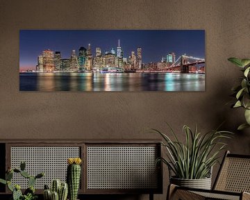 New York City Panorama by Achim Thomae
