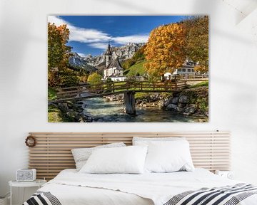 Herfst in de Berchtesgadense Alpen van Achim Thomae
