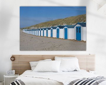 Eine Reihe von holländischen Strandhütten von Geert van Kuyck - izuriphoto