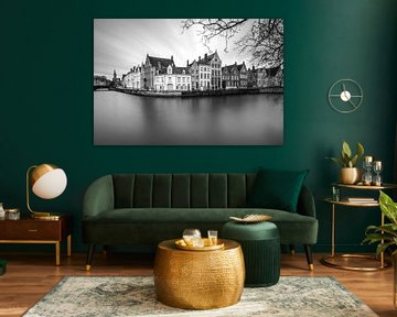 Bruges in black and white by Ilya Korzelius
