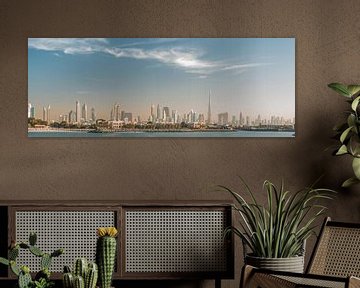 Die Skyline von Dubai von Bas Fransen