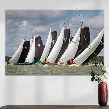 Start with racing skûtsjes by ThomasVaer | Tom Coehoorn