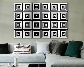 Nested | Center | 06x04 | N=08 | Random #02 | RGBY van Gerhard Haberern