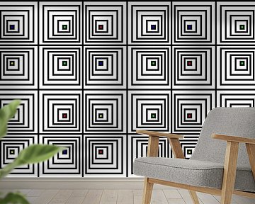 Verschachtelt | Versetzt | 06x04x2 | N=06 | V42 | RGBY von Gerhard Haberern