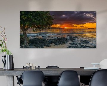 Sunset Ahihi Kinau, Maui, Hawaii by Henk Meijer Photography