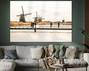 Kinderdijk von Brian Morgan