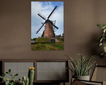 Windmill in Cadzand by Rob Pols